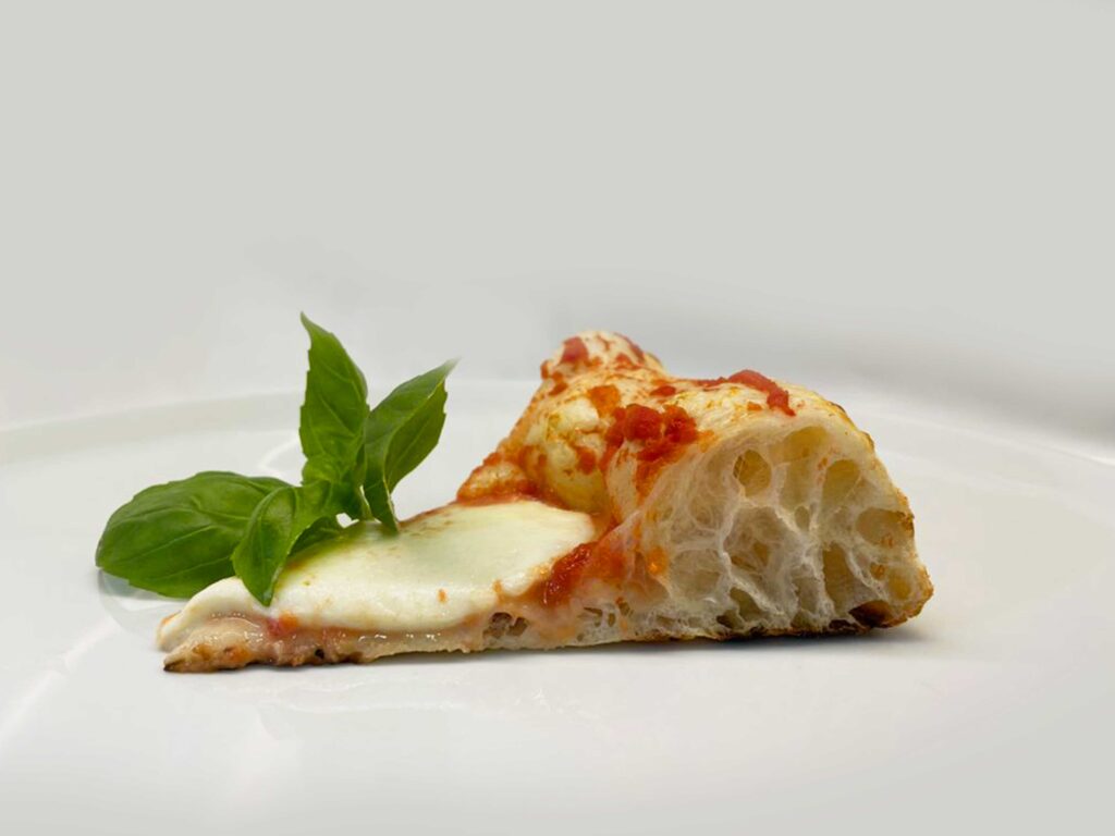 Pizza Contemporaine avec méthode directe et Farine Napoletana Rossa et Lemady