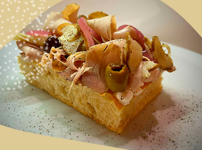 Focaccia del Cadore with Remilled Semolina
