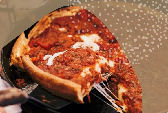 Deep Dish pizza