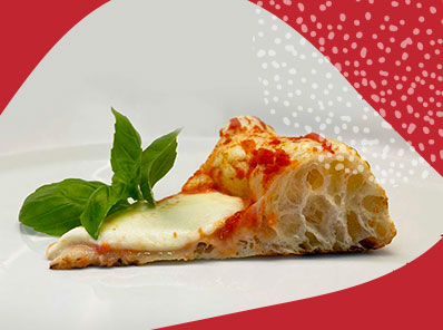 Contemporary pizza with direct method with Napoletana Rossa flour and Lemady