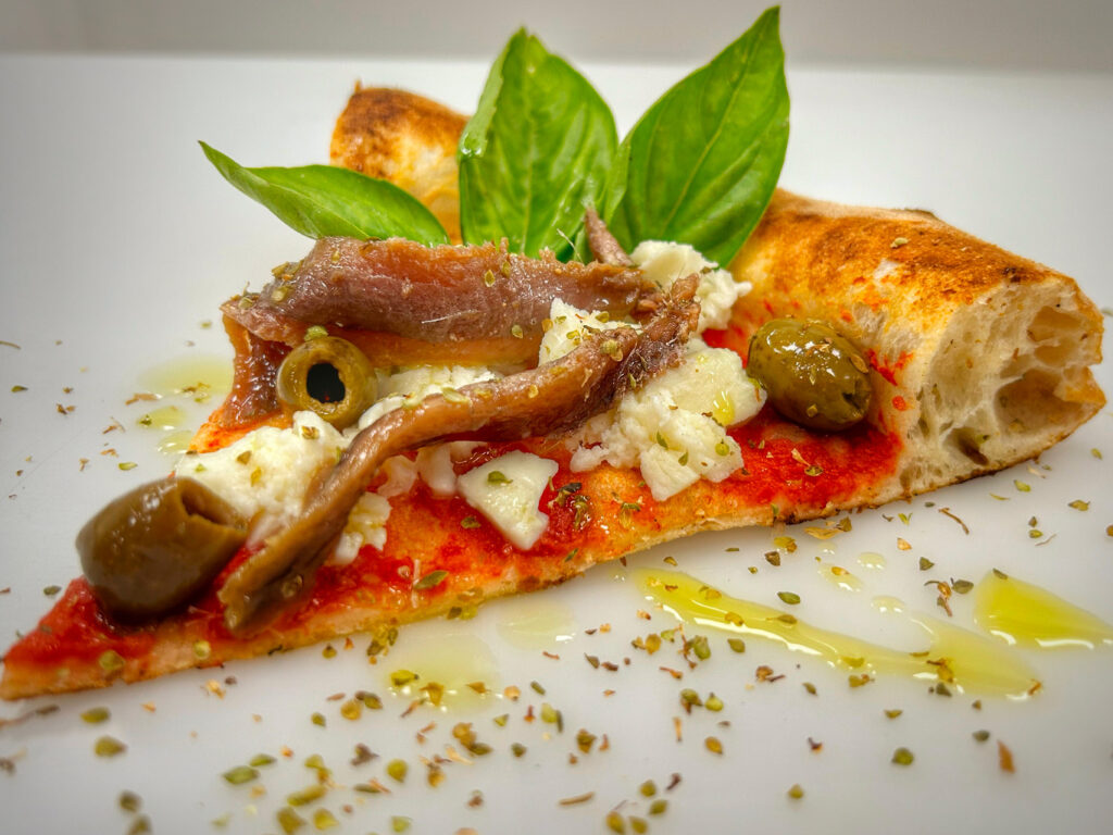 Mediterranean Pizza with Napoletana Rossa