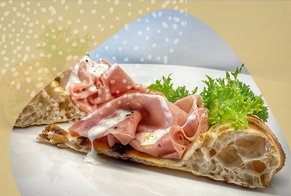 Traditional pizza with Red Neapolitan flour Le 5 Stagioni